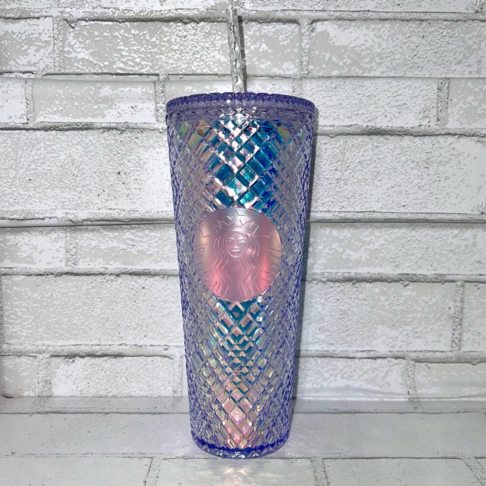 NWT Starbucks 2022 Winter Holiday Collection Iridescent Unicorn Jeweled
